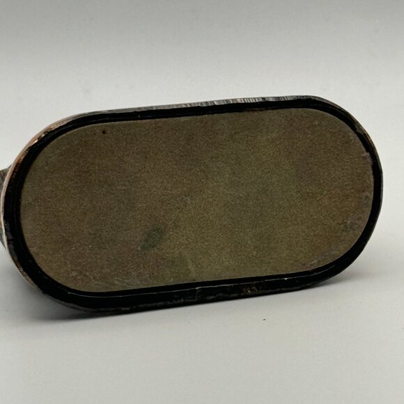 The Three wise monkeys Brass-Copper figurine Three wise monkeys Vintage Antique - Picture 6 of 7